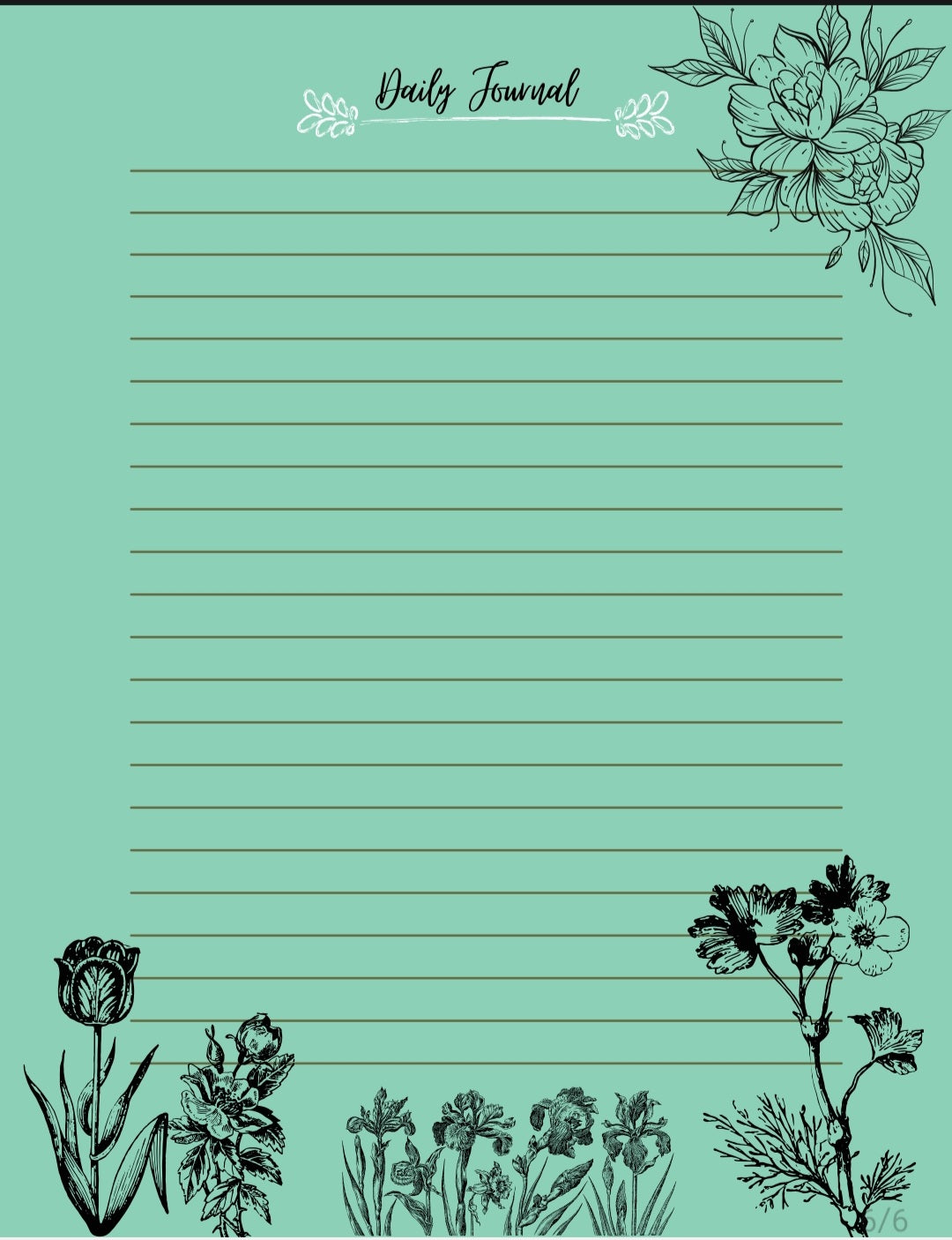 Self-Care Journal