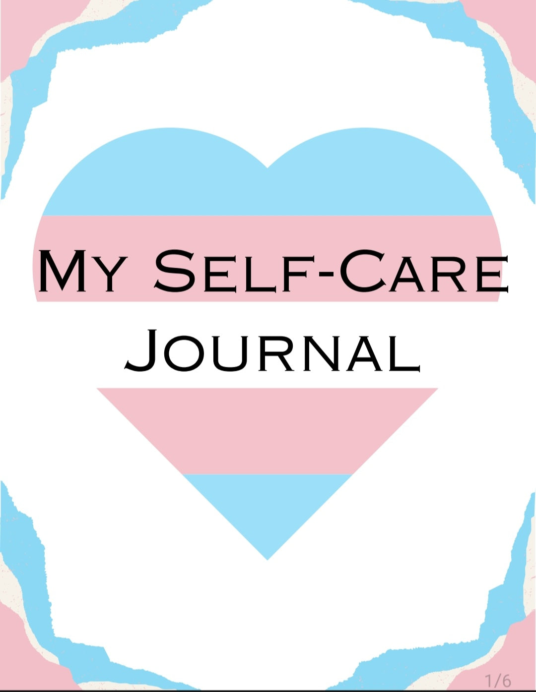 Self-Care Journal (Trans Pride Edition)