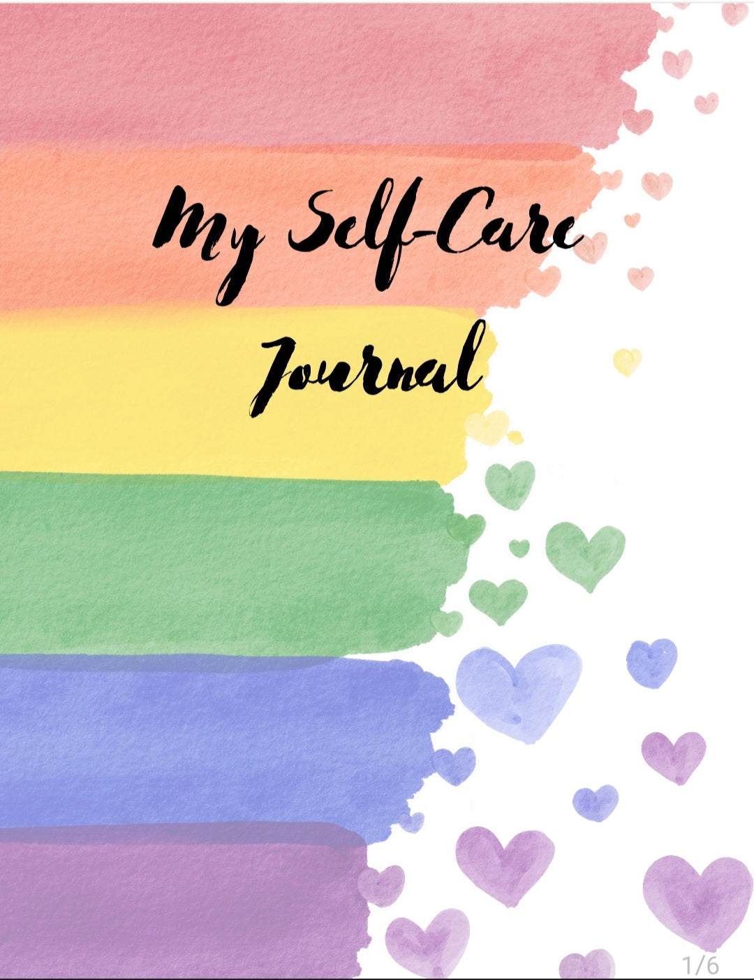 Self-Care Journal ( Pride edition)
