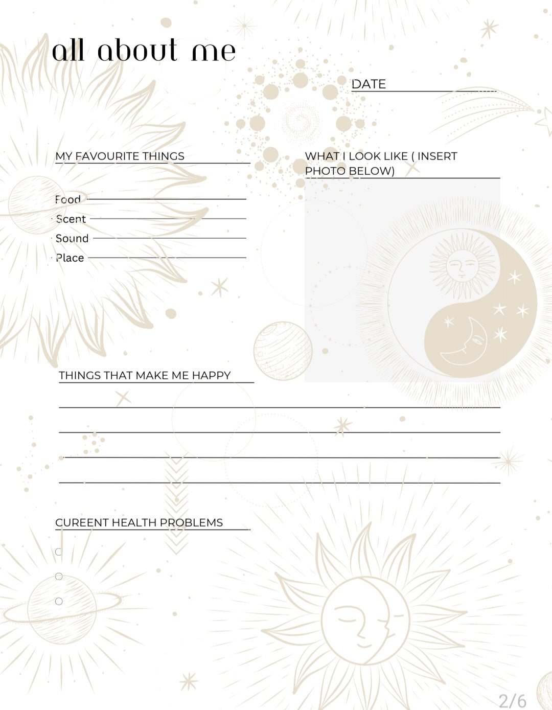 Self-Care Journal ( Astrology edition)
