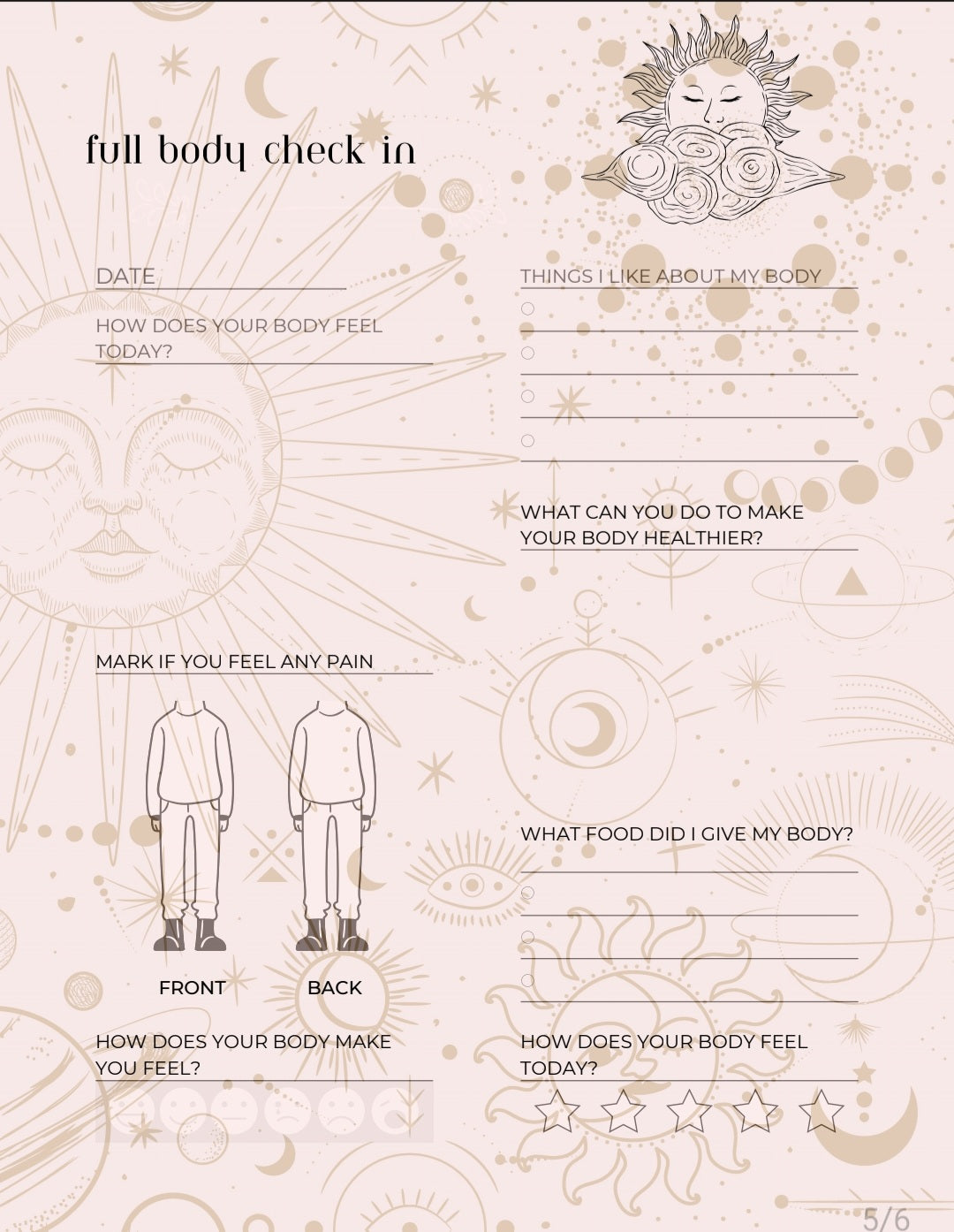Self-Care Journal ( Astrology edition)