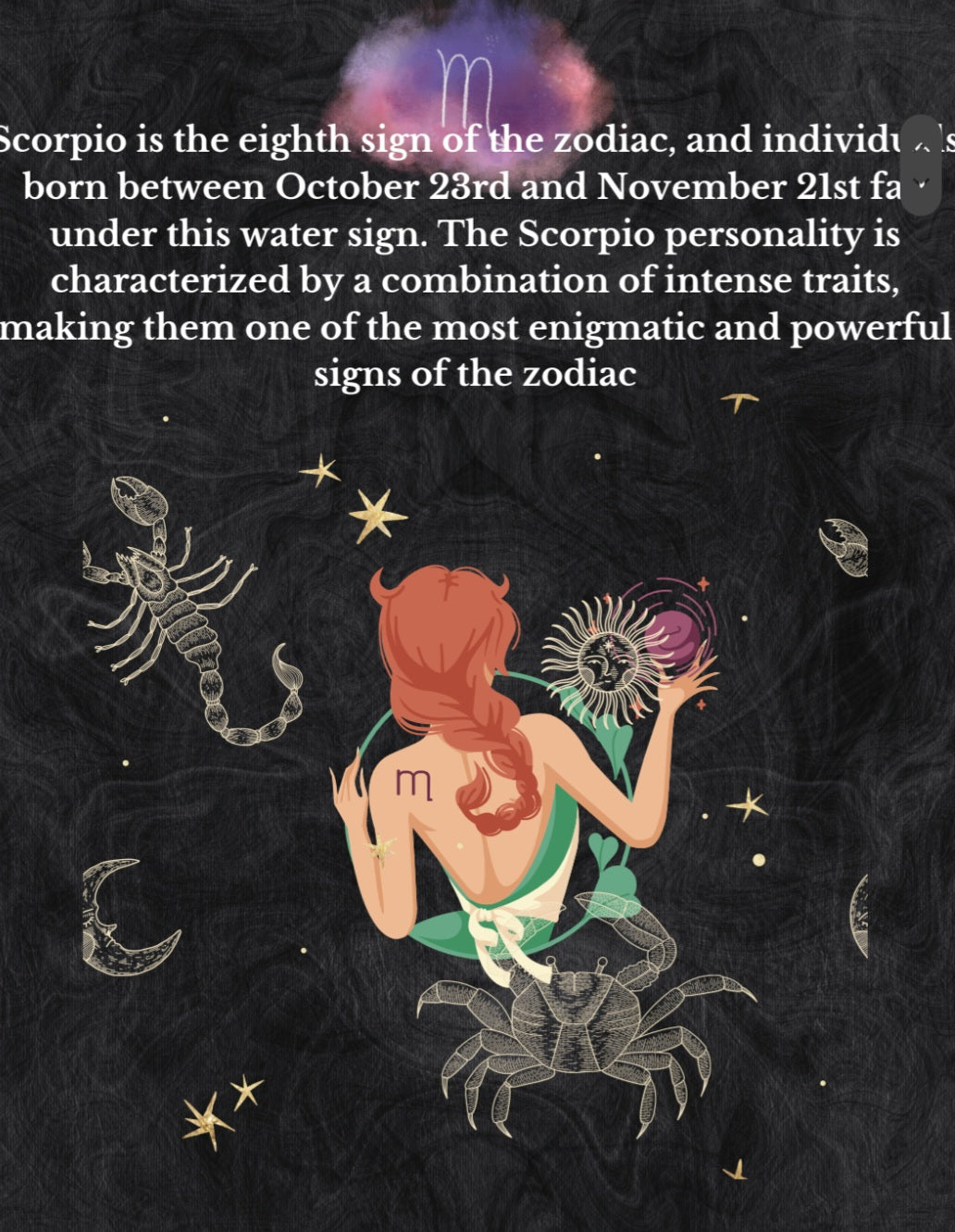All about Scorpios