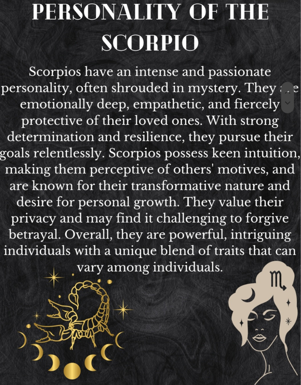 All about Scorpios